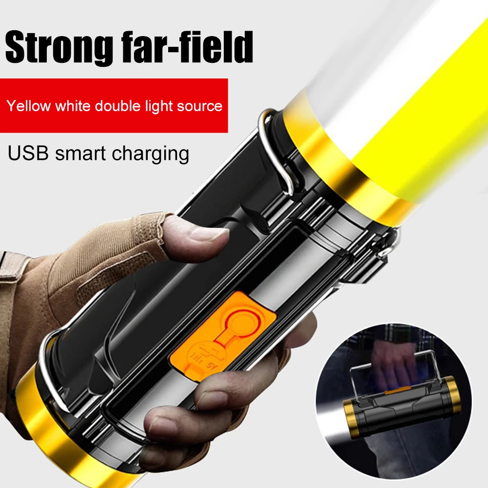 LED Flashlights Portable Camping Flashlight 300LM USB Rechargeable Daily Waterproof for Outdoor Camping Hiking Fishing Adventure
LED Flashlights Portable Camping Flashlight 300LM USB Rechargeable Daily Waterproof for Outdoor Camping Hiking Fishing Adventure