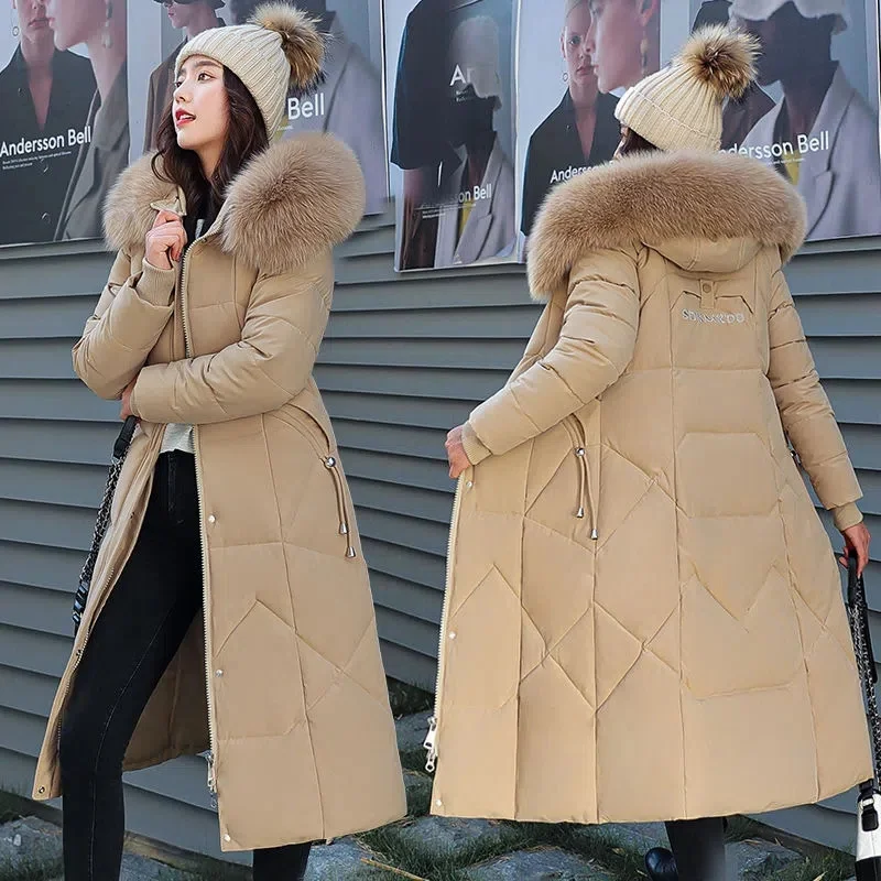 2022 New Snow Wear Coat Parkas Winter Jacket Women Hooded Fur Collar Parka Thick Warm Female Jackets Student Coats Wamen Clothes
2022 New Snow Wear Coat Parkas Winter Jacket Women Hooded Fur Collar Parka Thick Warm Female Jackets Student Coats Wamen Clothes