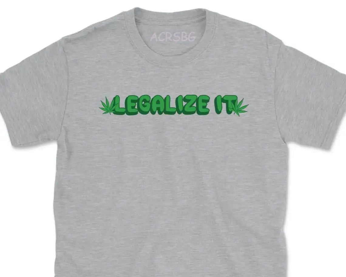 Legalize It Drop Acid Letters Unisex Print T Shirts Are you High Question Funny Tee Shirts Round Neck Top Shirts Casual
Legalize It Drop Acid Letters Unisex Print T Shirts Are you High Question Funny Tee Shirts Round Neck Top Shirts Casual