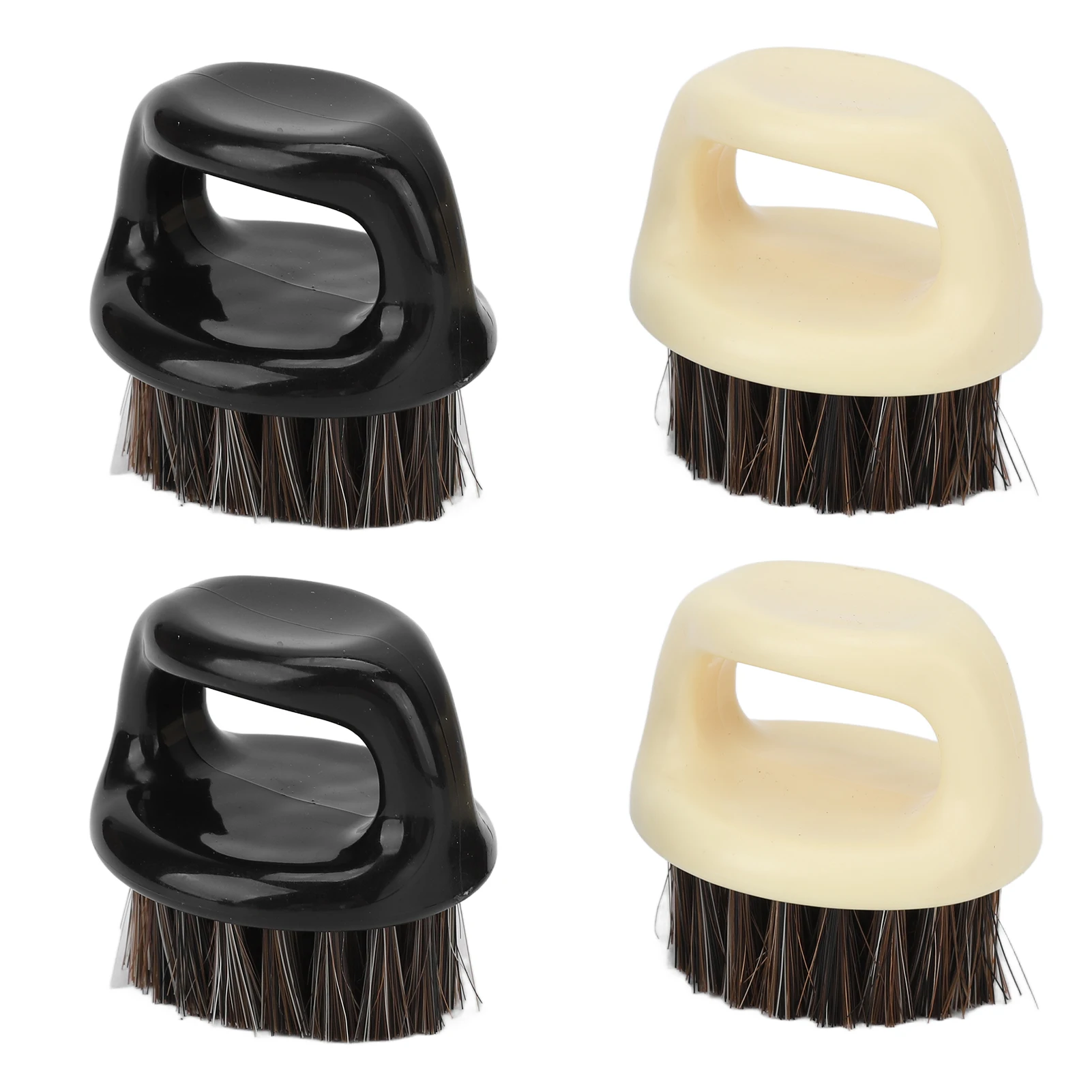 

4pcs Knuckle Brush Beard for Men Styling Mustache Knuckle Brush Soft Bristles Sweep Beard Male