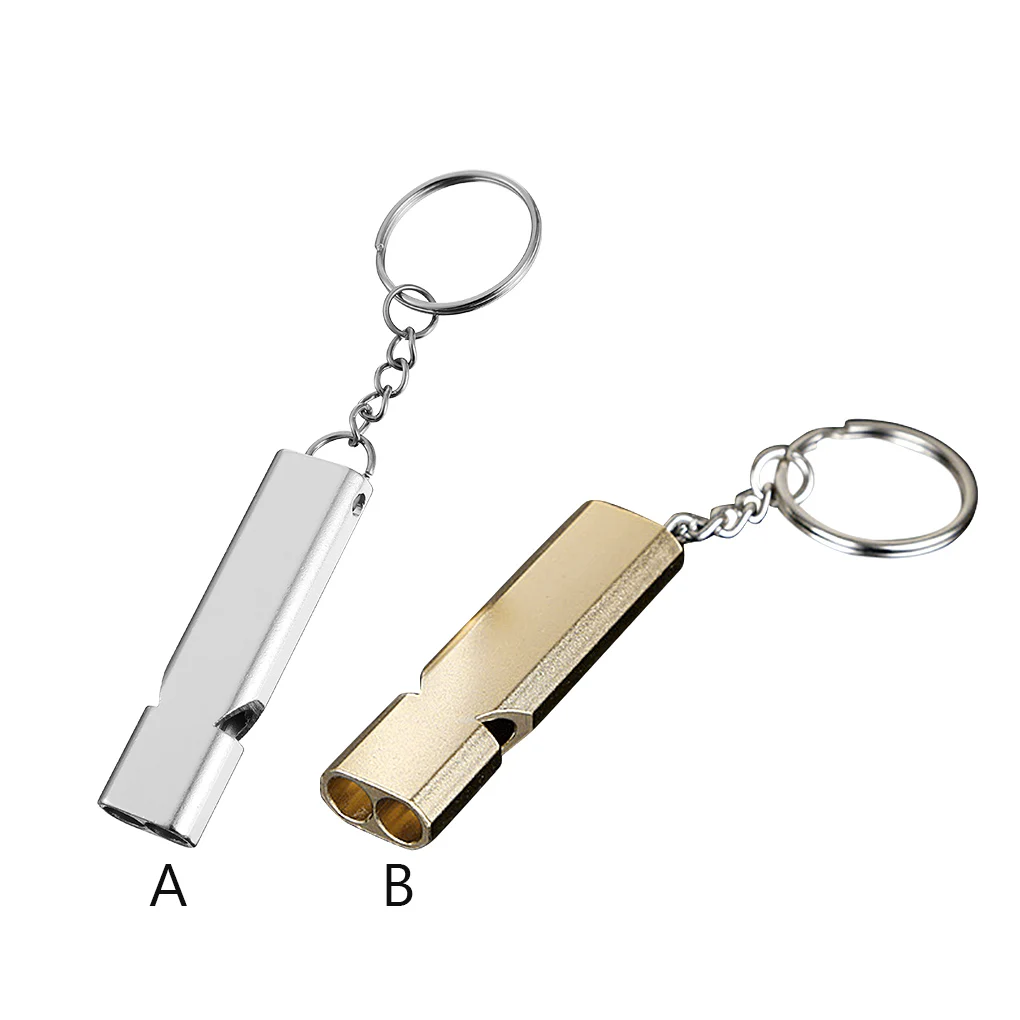 Metal Whistle Loud Sound Craftsmanship Outdoor Whistles Workmanship Hiking Supplies Pocket-size Survival Prop gold
Metal Whistle Loud Sound Craftsmanship Outdoor Whistles Workmanship Hiking Supplies Pocket-size Survival Prop gold