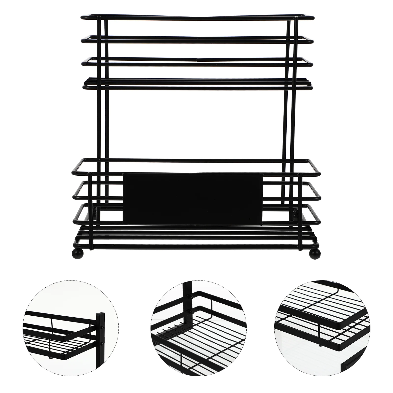Sundries Organizing Rack Syrup Showing Stand Jam Bottle Shelf for House Restaurant
Sundries Organizing Rack Syrup Showing Stand Jam Bottle Shelf for House Restaurant