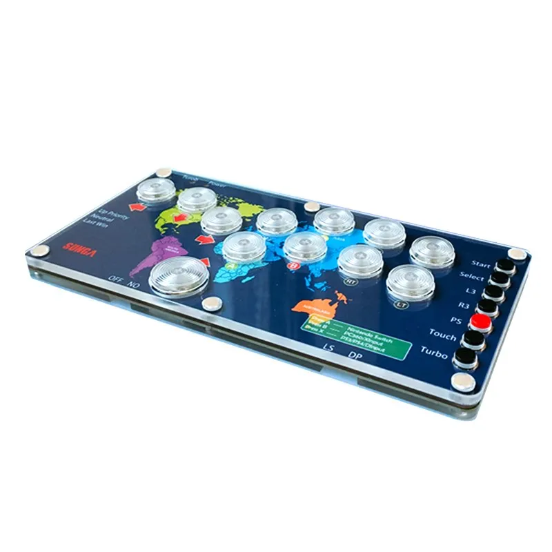 Hitbox аркадный 12key боевой мини-контроллер Hitbox для видеоигр Sanwa кнопочный xput/Dinput для ПК/NS/PS4/XBOX
Hitbox аркадный 12key боевой мини-контроллер Hitbox для видеоигр Sanwa кнопочный xput/Dinput для ПК/NS/PS4/XBOX