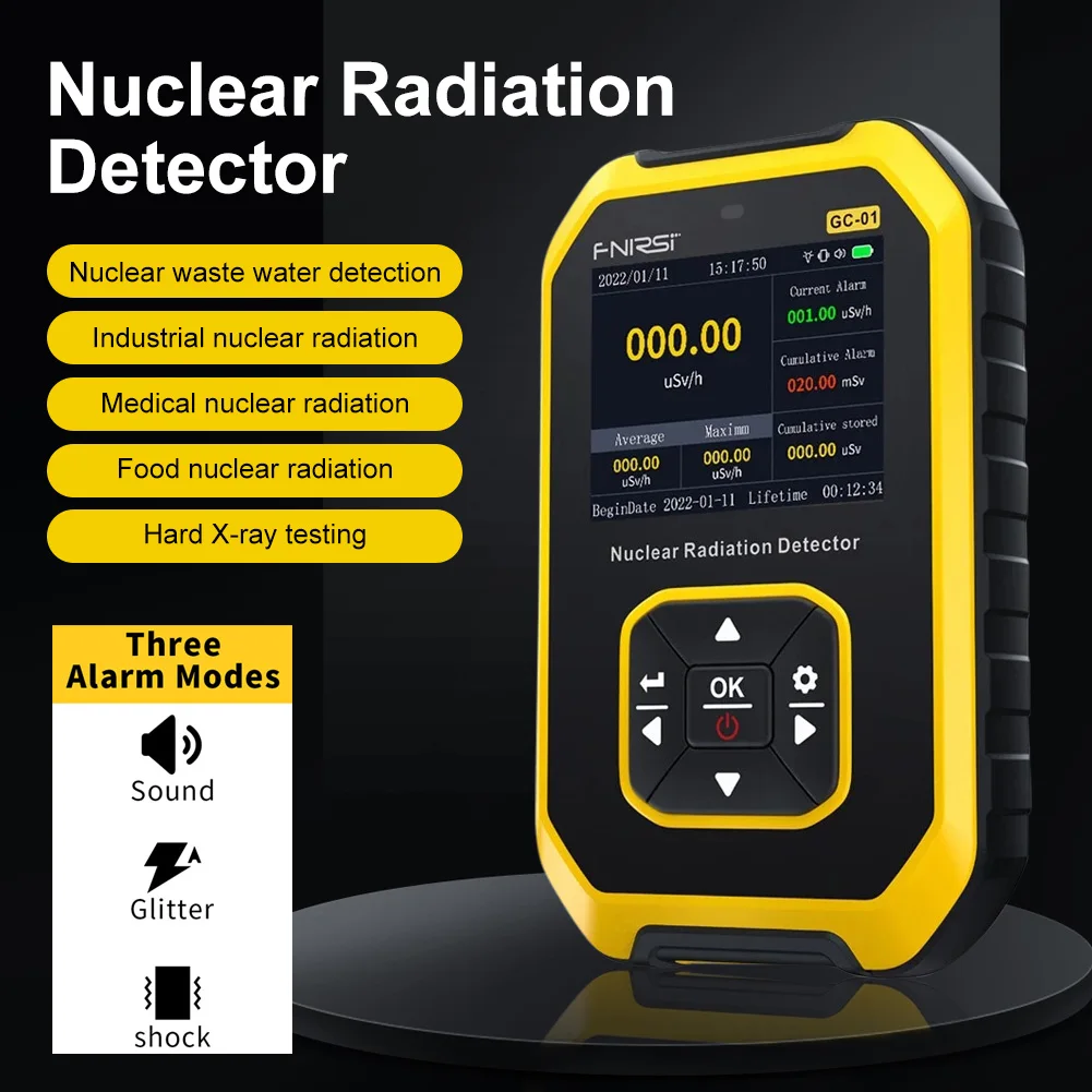 Portable Geiger Counter Nuclear Radiation Detector Professional X-rays Beta Gamma Detecting Tool Radioactivity Detector
Portable Geiger Counter Nuclear Radiation Detector Professional X-rays Beta Gamma Detecting Tool Radioactivity Detector