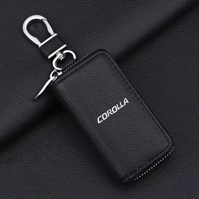 For COROLLA Leather Zipper Car Key Cover Storage Case Shell Wallet Keychain Protector Car Accessories
For COROLLA Leather Zipper Car Key Cover Storage Case Shell Wallet Keychain Protector Car Accessories
