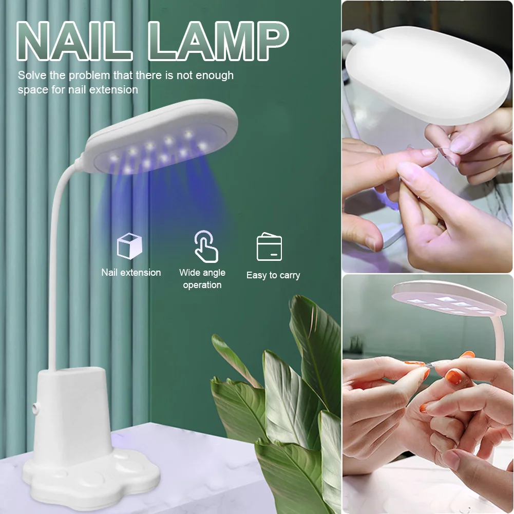30W Desktop Nail Lamp Rechargeable UV/LED Lamp Nail Drying Machine Gel Polish Curing Dryer For Nail Art Manicure Tool
30W Desktop Nail Lamp Rechargeable UV/LED Lamp Nail Drying Machine Gel Polish Curing Dryer For Nail Art Manicure Tool