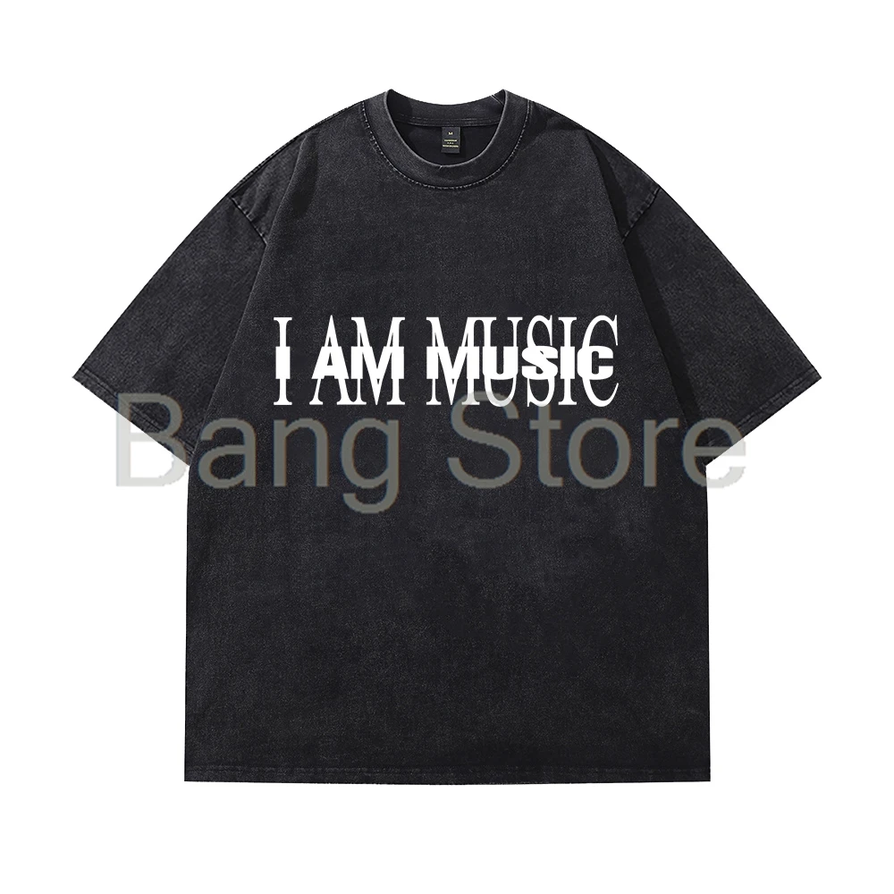 Футболка Playboi Carti I Am Music из мытого хлопка футболка унисекс с круглым вырезом и