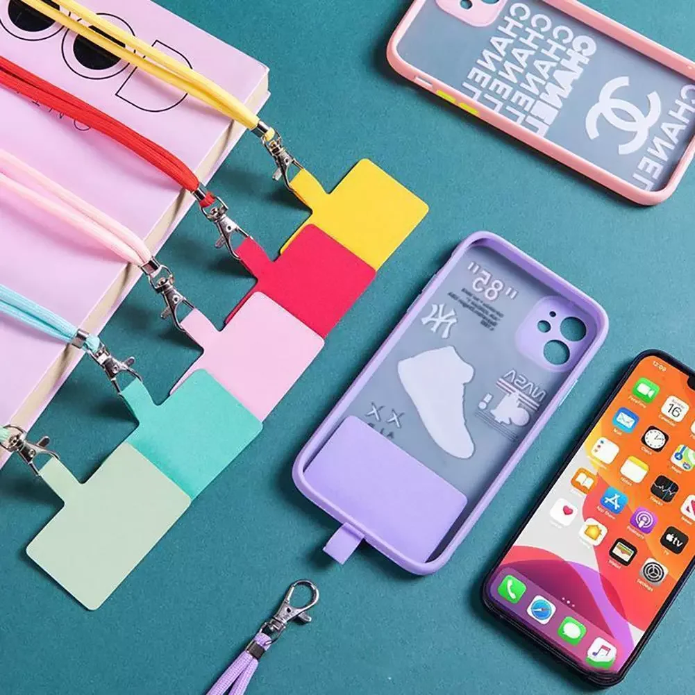 Universal Phone Lanyard Adjustable Detachable Colorful Neck Cord Anti-lost Lanyard Strap Phone Safety Tether Keychain Chain Rope
Universal Phone Lanyard Adjustable Detachable Colorful Neck Cord Anti-lost Lanyard Strap Phone Safety Tether Keychain Chain Rope
