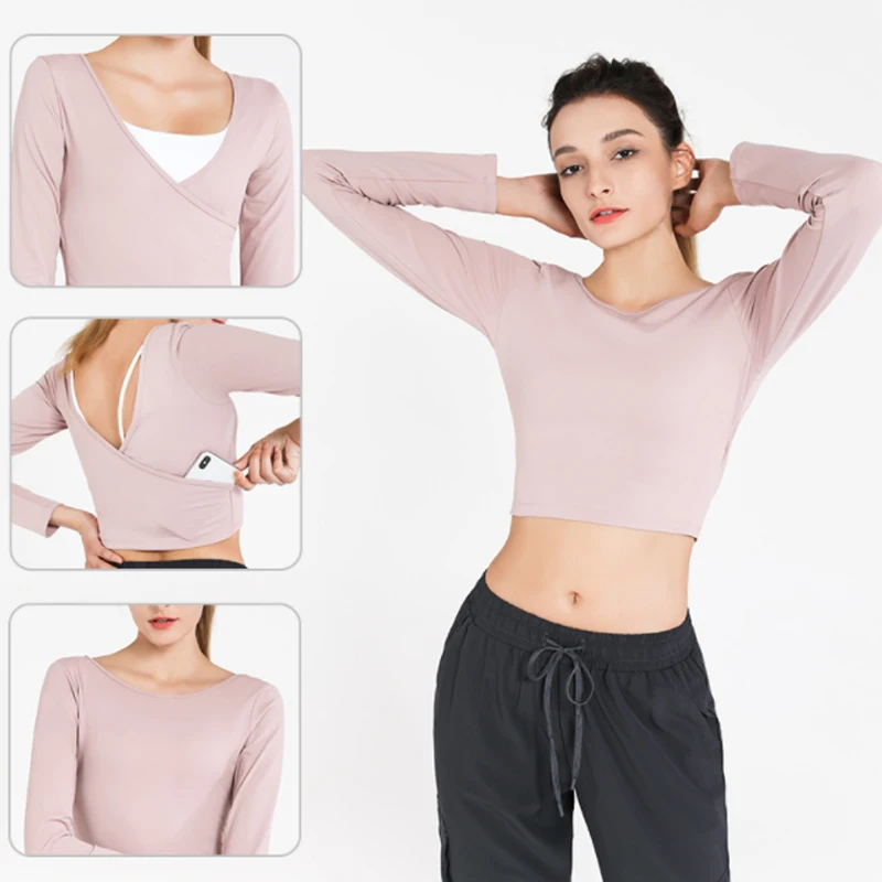 Two Women‘s Dance Stretch Yoga Clothes Wearing Naked Long-sleeved Running Fitness Tops
Two Women‘s Dance Stretch Yoga Clothes Wearing Naked Long-sleeved Running Fitness Tops