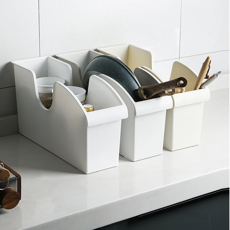 Cooker Storage Box Plastic Storage Shelf Pot Plate Holder Cutting Board Pan Cover Racks With Pulley Kitchen Organizer
Cooker Storage Box Plastic Storage Shelf Pot Plate Holder Cutting Board Pan Cover Racks With Pulley Kitchen Organizer