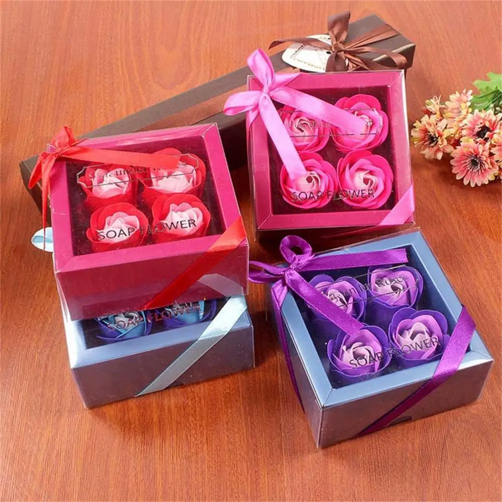 1 Box Soap Rose Flower Charming Vivid Nice-Smelling Colorfast Soap Flower Gift Box for Valentine's Day
1 Box Soap Rose Flower Charming Vivid Nice-Smelling Colorfast Soap Flower Gift Box for Valentine's Day