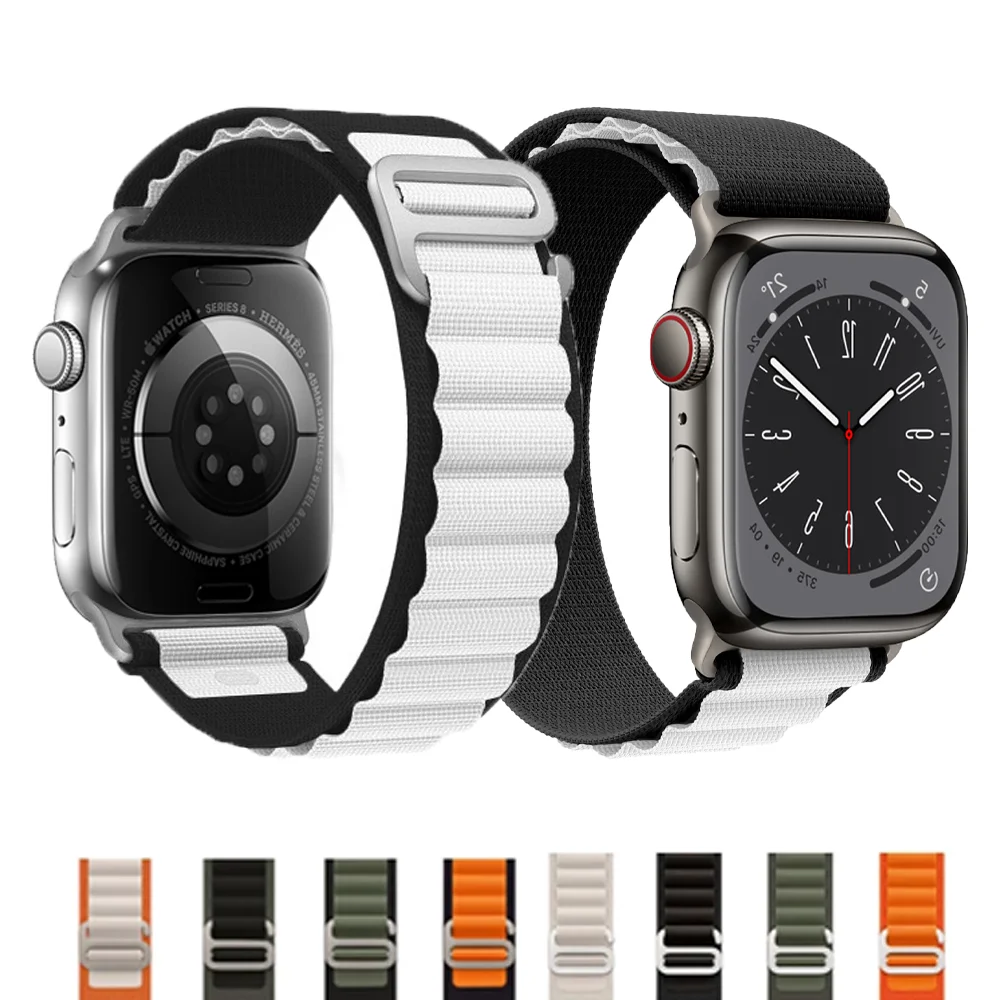 Strap for Apple watch band 45mm Ultra 49mm 41mm 44mm 40mm 42mm 45 mm watchband bracelet correa iWatch series SE 8 7 6 5 3 strap
Strap for Apple watch band 45mm Ultra 49mm 41mm 44mm 40mm 42mm 45 mm watchband bracelet correa iWatch series SE 8 7 6 5 3 strap