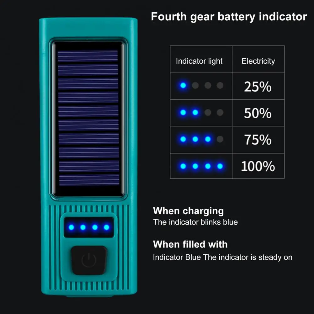 4 Modes Useful Good Toughness Bike Headlights T6 LED Lamp Beads Bike Front Light Solar Energy Charging for Riding 
4 Modes Useful Good Toughness Bike Headlights T6 LED Lamp Beads Bike Front Light Solar Energy Charging for Riding