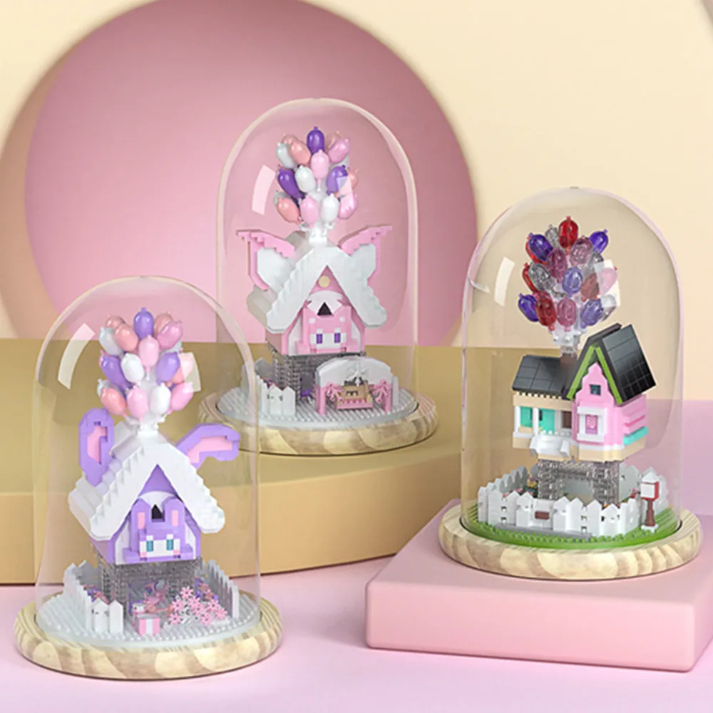 Disney Friends Pixar Ballon Up House Movie LinaBell Stellalou Streetview Building Blocks Girls Children Toys Birthday Gift Kid
Disney Friends Pixar Ballon Up House Movie LinaBell Stellalou Streetview Building Blocks Girls Children Toys Birthday Gift Kid