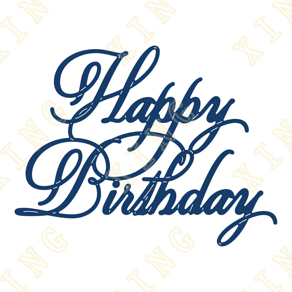 Metal Craft Cutting Dies Diy Scrapbook Paper Diary Decoration Card Handmade Embossing New Product for Arrival Happy Birthday
Metal Craft Cutting Dies Diy Scrapbook Paper Diary Decoration Card Handmade Embossing New Product for Arrival Happy Birthday