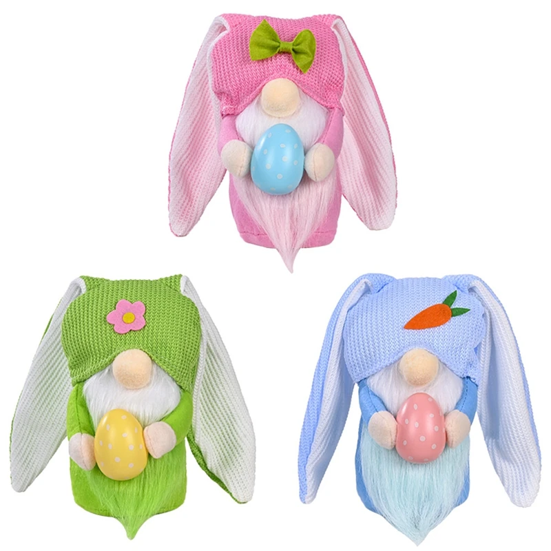 3 Pieces Easter Bunny Gnome, Plush Rabbit Gnomes Scandinavian Tomte Nisse Elf Dwarf Toy For Boys Girls Present
3 Pieces Easter Bunny Gnome, Plush Rabbit Gnomes Scandinavian Tomte Nisse Elf Dwarf Toy For Boys Girls Present