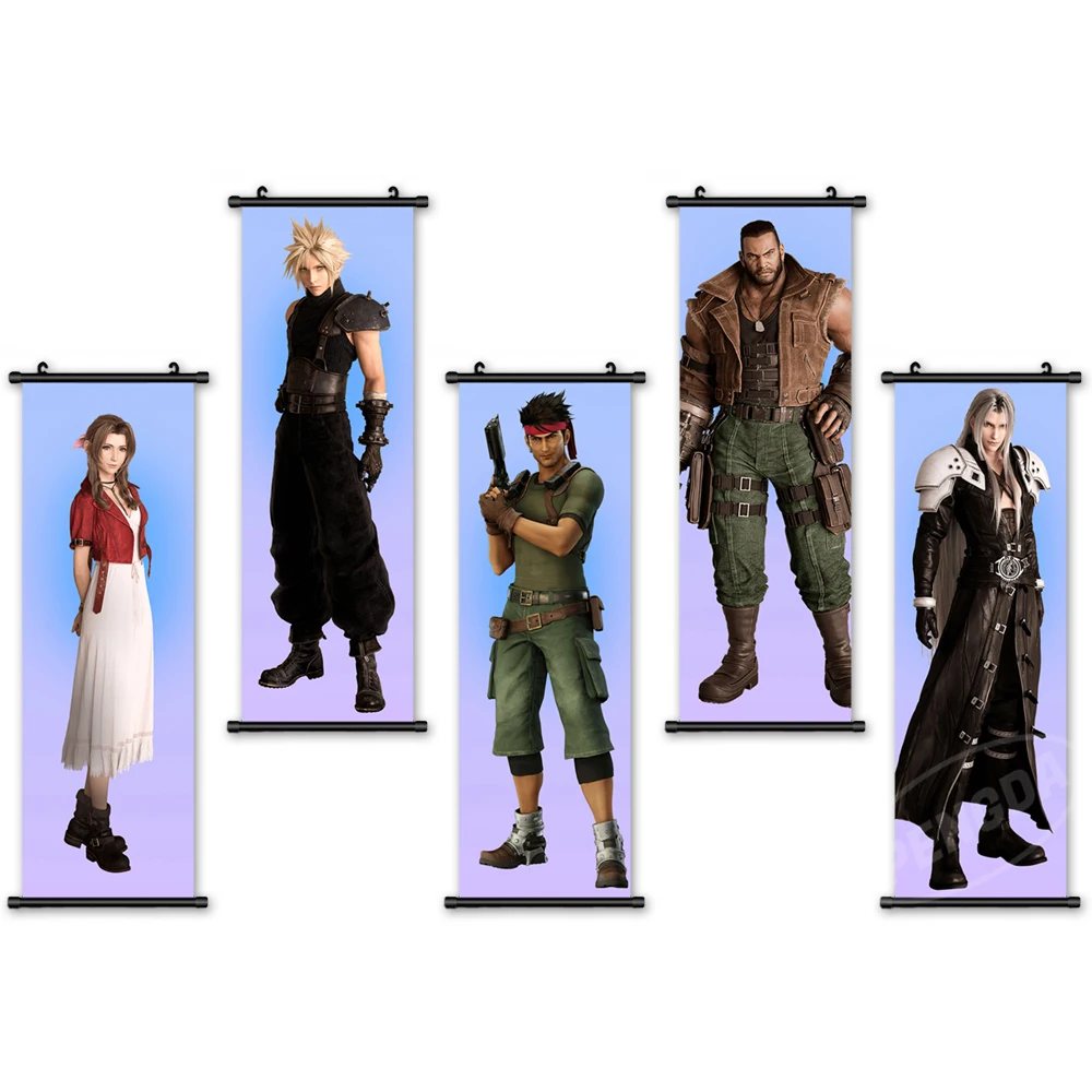 Home Decoration Modern Wall Artwork Picture Plastic Scroll Final Fantasy Hanging Painting Print Canvas Poster For Living Room
Home Decoration Modern Wall Artwork Picture Plastic Scroll Final Fantasy Hanging Painting Print Canvas Poster For Living Room
