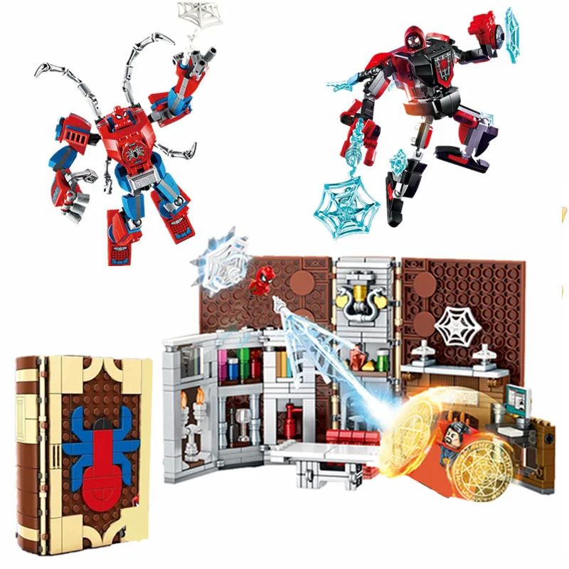 New Marvel Spiderman No Way Home Peter Parker DR Strange Heroes Book Model Building Blocks Bricks children Kid Toy Gift
New Marvel Spiderman No Way Home Peter Parker DR Strange Heroes Book Model Building Blocks Bricks children Kid Toy Gift