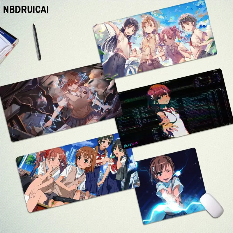 A Certain Scientific Railgun Hot Natural Rubber Gaming Mousepad Desk Mat Size For Game Keyboard Pad For Gamer
A Certain Scientific Railgun Hot Natural Rubber Gaming Mousepad Desk Mat Size For Game Keyboard Pad For Gamer