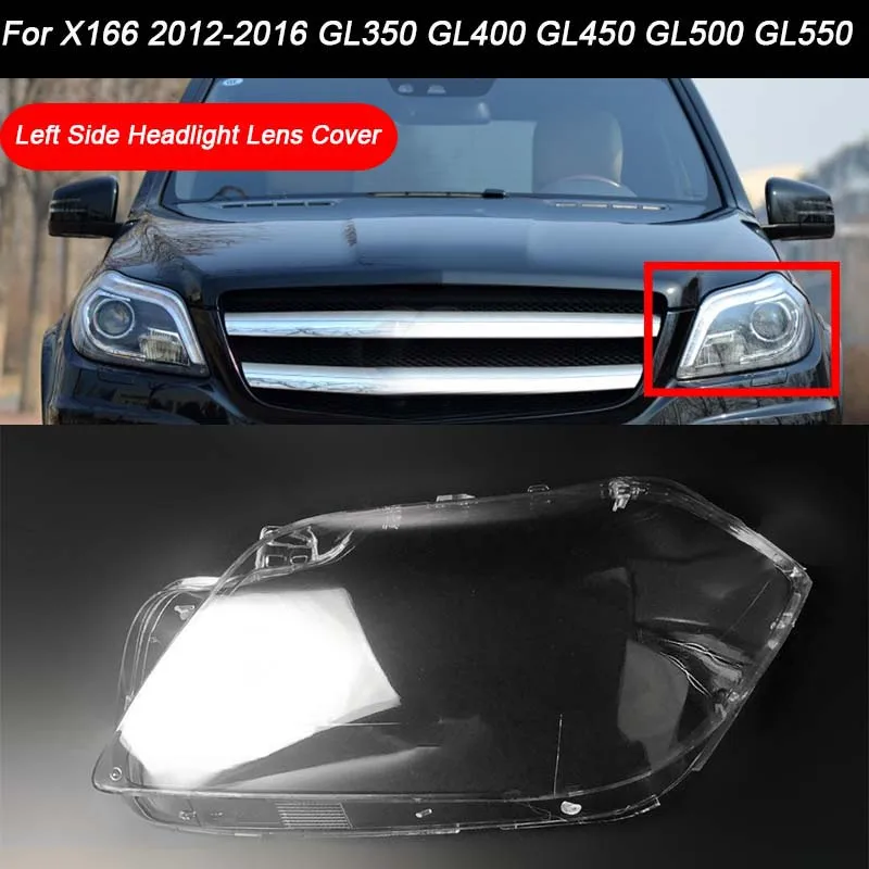 For Mercedes Benz X166 2012-16 GL-Class Car Headlight Clear Lens Cover Head Light Lamp Lampshade Shell
For Mercedes Benz X166 2012-16 GL-Class Car Headlight Clear Lens Cover Head Light Lamp Lampshade Shell