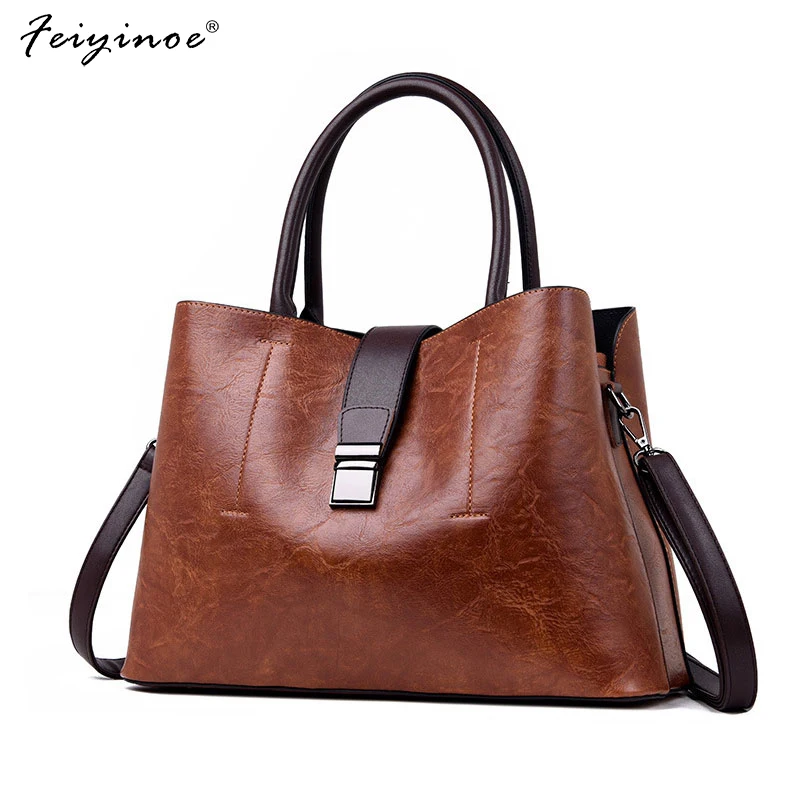 2022 Vintage General Leather Women's Handbags Famous Candy Shoulder Bags Ladies Totes Simple Trapeze Women Messenger Bag
2022 Vintage General Leather Women's Handbags Famous Candy Shoulder Bags Ladies Totes Simple Trapeze Women Messenger Bag