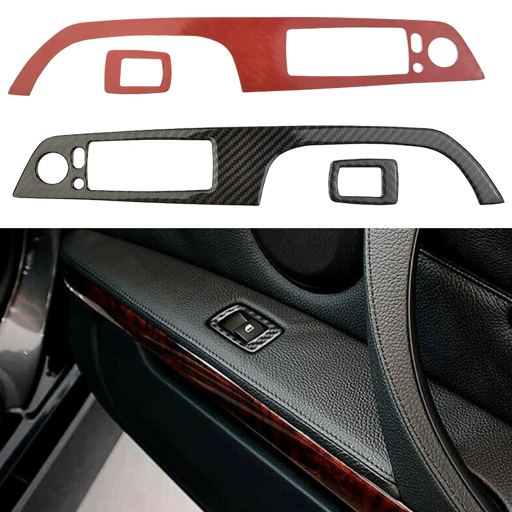 Car Real Carbon Fiber Door Casement Lift Switch Cover Trim For BMW 3 Series E92 Coupe Door Window Switch Trims Car Accessories
Car Real Carbon Fiber Door Casement Lift Switch Cover Trim For BMW 3 Series E92 Coupe Door Window Switch Trims Car Accessories