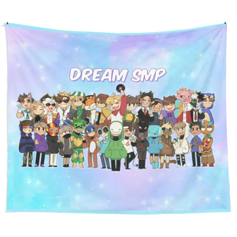 Dream SMP Tapestry Wall Hanging Art for Bedroom Living Room Decor College Dorm Party Backdrop
Dream SMP Tapestry Wall Hanging Art for Bedroom Living Room Decor College Dorm Party Backdrop