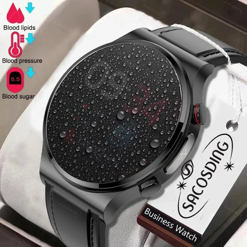 New ECG+PPG Smart Watch Men Sangao Laser Health Heart Rate Watches Body Temperature Fitness Tracker Smartwatch For Huawei Xiaomi
New ECG+PPG Smart Watch Men Sangao Laser Health Heart Rate Watches Body Temperature Fitness Tracker Smartwatch For Huawei Xiaomi