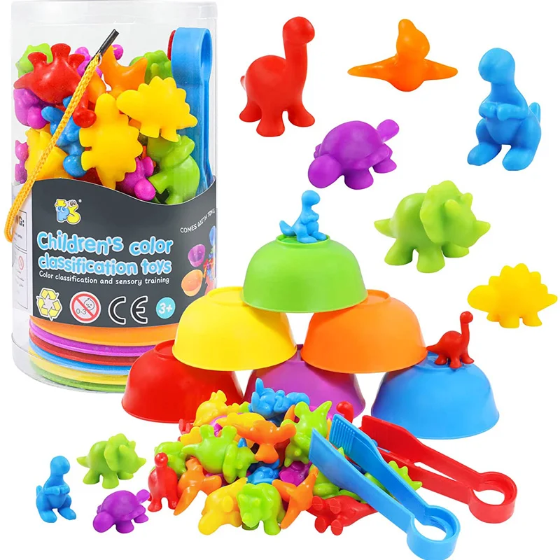 Kids Montessori Children Matching Game Animal Cognition Rainbow Color Sort Fine Motor Training Sensory Education Puzzle Toy Gift
Kids Montessori Children Matching Game Animal Cognition Rainbow Color Sort Fine Motor Training Sensory Education Puzzle Toy Gift