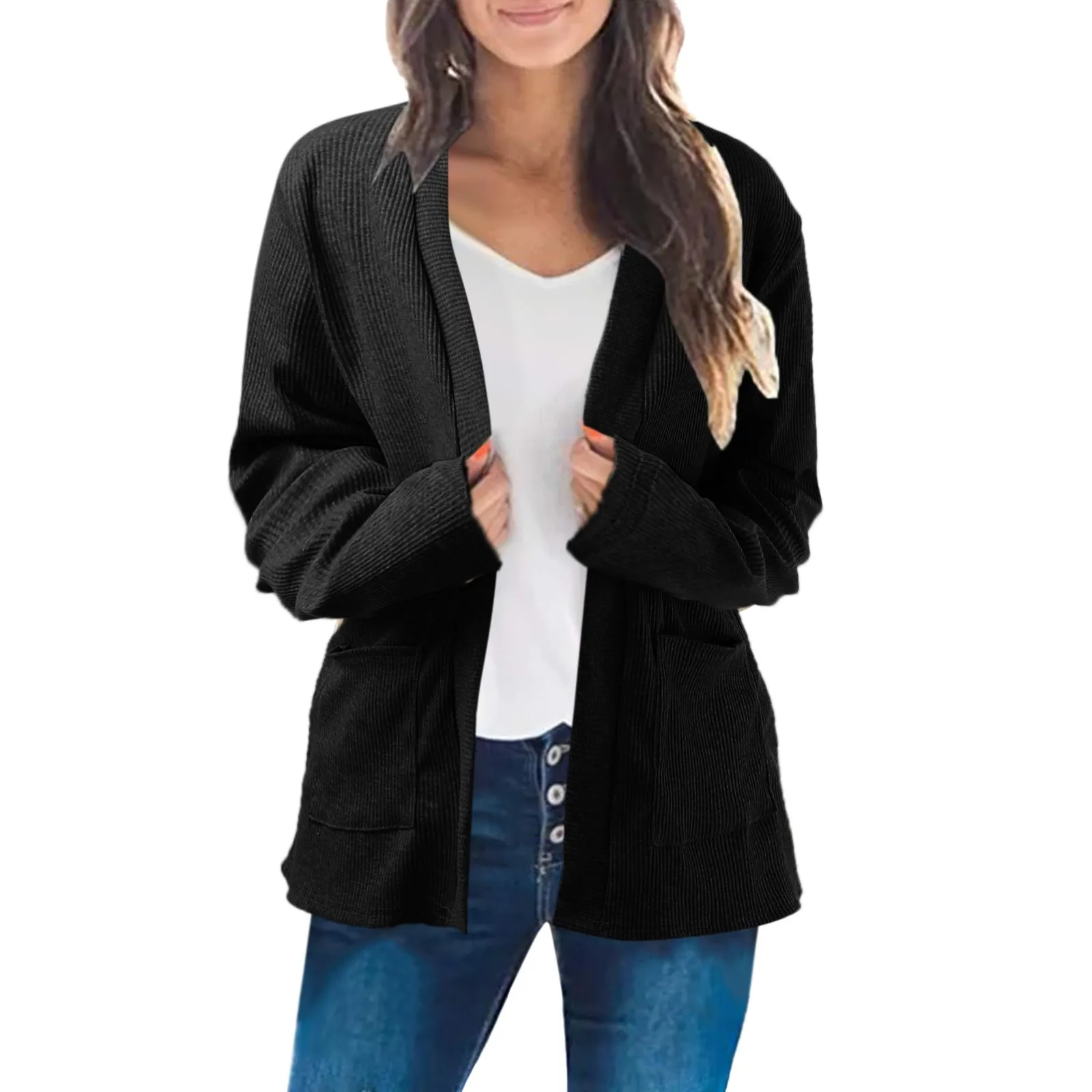 Women's Cardigan Sweater Knitting Long Sleeve Oversized Knit Cardigans Womens House Sweater
Women's Cardigan Sweater Knitting Long Sleeve Oversized Knit Cardigans Womens House Sweater