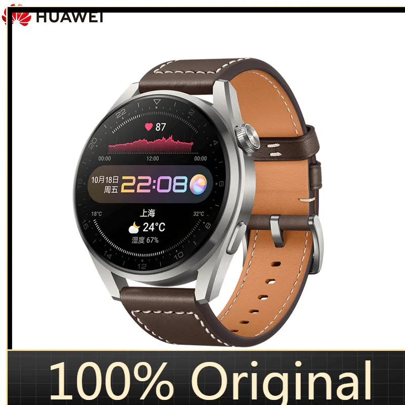 Original Huawei Watch 3 Pro eSIM Independent Call Smartwatch Heart rate track Health Monitoring Wireless Charger Support NFC
Original Huawei Watch 3 Pro eSIM Independent Call Smartwatch Heart rate track Health Monitoring Wireless Charger Support NFC