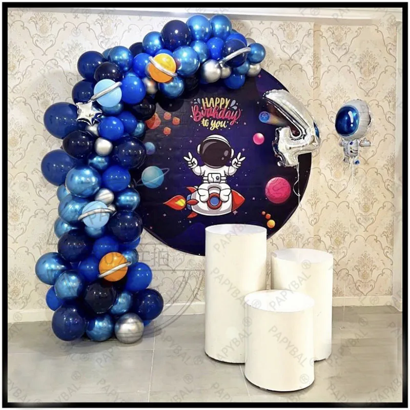 

83pcs Astronaut Aluminum Foil Balloon Set Outer Universe Space Planets Theme Party Balloons Kids Birthday Globos Supplies