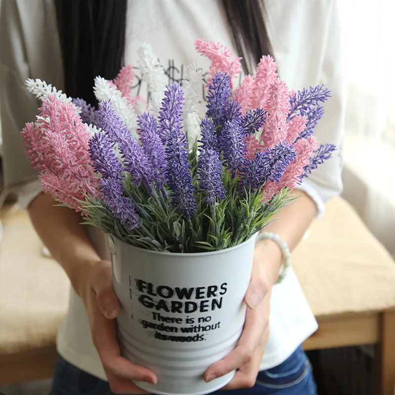 Artificial Flower Lavender Single Plant Home Garden Decoration Wedding Party Flower Wall Bride Holding Flowers Accessories
Artificial Flower Lavender Single Plant Home Garden Decoration Wedding Party Flower Wall Bride Holding Flowers Accessories