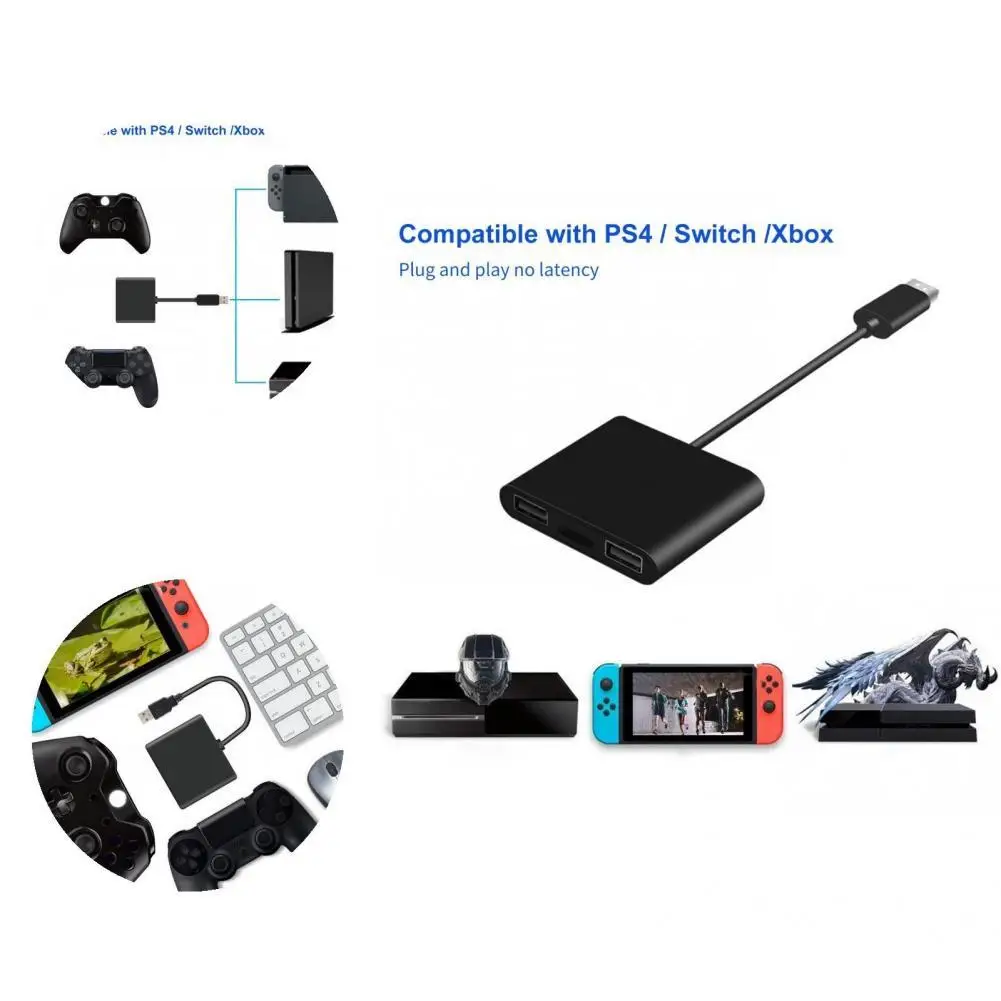 Keyboard Converter Useful Black Sensitive Keyboard Mouse Wired Fast Adapter Wired Converter Mouse Adapter
Keyboard Converter Useful Black Sensitive Keyboard Mouse Wired Fast Adapter Wired Converter Mouse Adapter