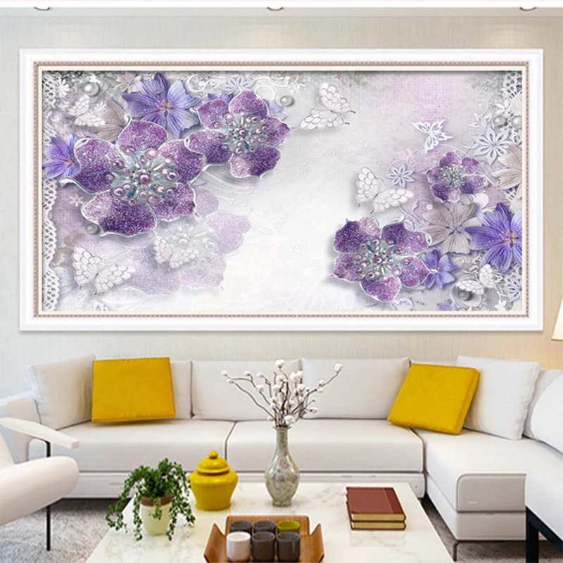 5D Diamond Painting Purple Abstract Flower Full Diamond Art Embroidery Restaurant Office Home Decor Diamond Cross Stitch Kits
5D Diamond Painting Purple Abstract Flower Full Diamond Art Embroidery Restaurant Office Home Decor Diamond Cross Stitch Kits