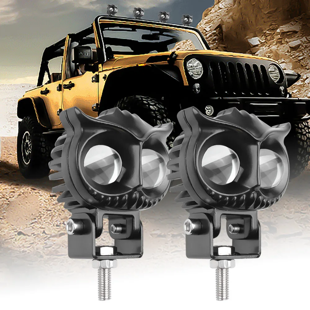 S32 12-80V 23W Motorcycle Headlight Waterproof LED Work Light Owl Shape Headlamp Car Lights White Yellow High Beam Low Beam
S32 12-80V 23W Motorcycle Headlight Waterproof LED Work Light Owl Shape Headlamp Car Lights White Yellow High Beam Low Beam