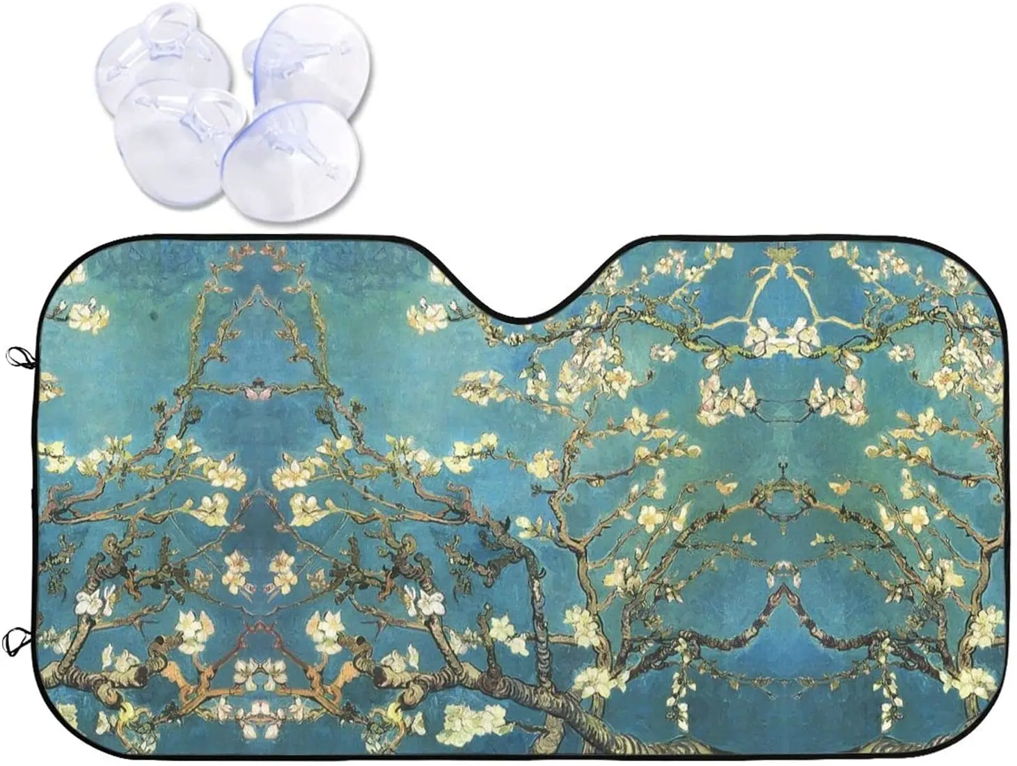 Almond Tree Car Windshield Sun Shade for Car Funny Sunshade Front Windshield 30x50 Automotive Interior Sun Protection Uv Protect
Almond Tree Car Windshield Sun Shade for Car Funny Sunshade Front Windshield 30x50 Automotive Interior Sun Protection Uv Protect