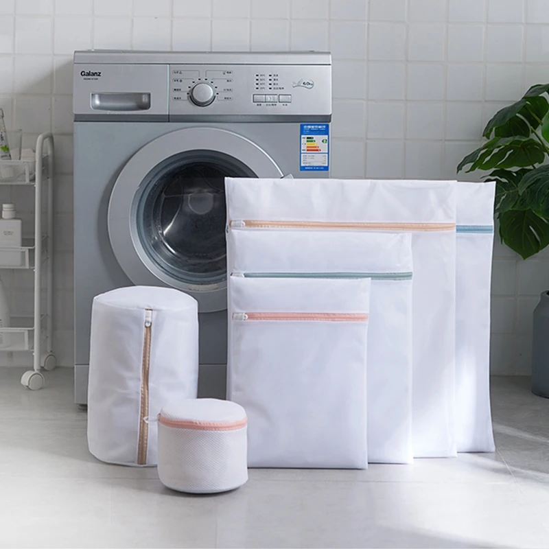 Mesh Laundry Bag Zippered Laundry Wash Bags for Bra Socks Underwear Coat Washing Machine Travel Clothes Organizer
Mesh Laundry Bag Zippered Laundry Wash Bags for Bra Socks Underwear Coat Washing Machine Travel Clothes Organizer