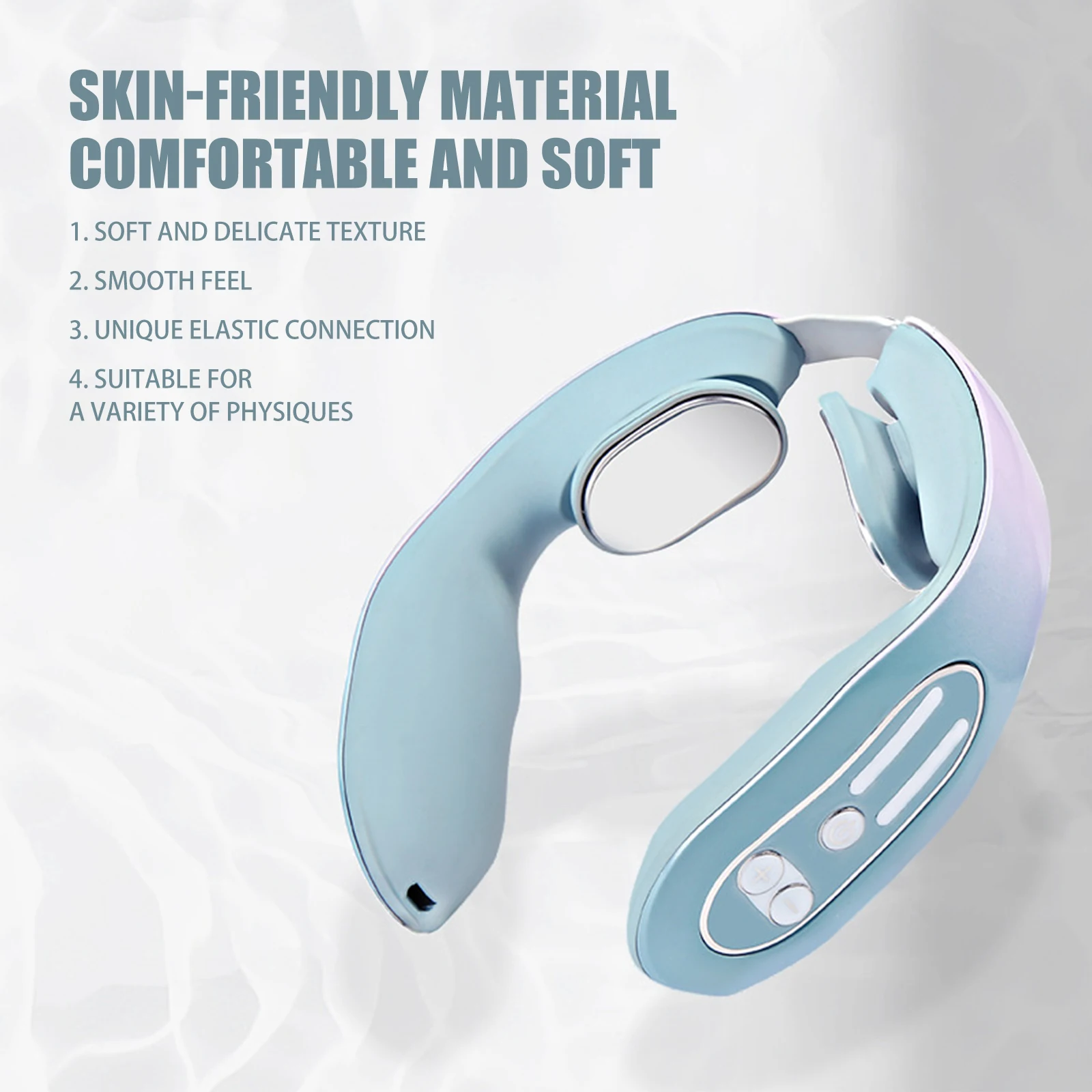 Electric Neck Massager 12 Intensity Sensing Smart Back Massage 4 Pulse Modes USB Rechargeable Cervical Physiotherapy Instrument
Electric Neck Massager 12 Intensity Sensing Smart Back Massage 4 Pulse Modes USB Rechargeable Cervical Physiotherapy Instrument