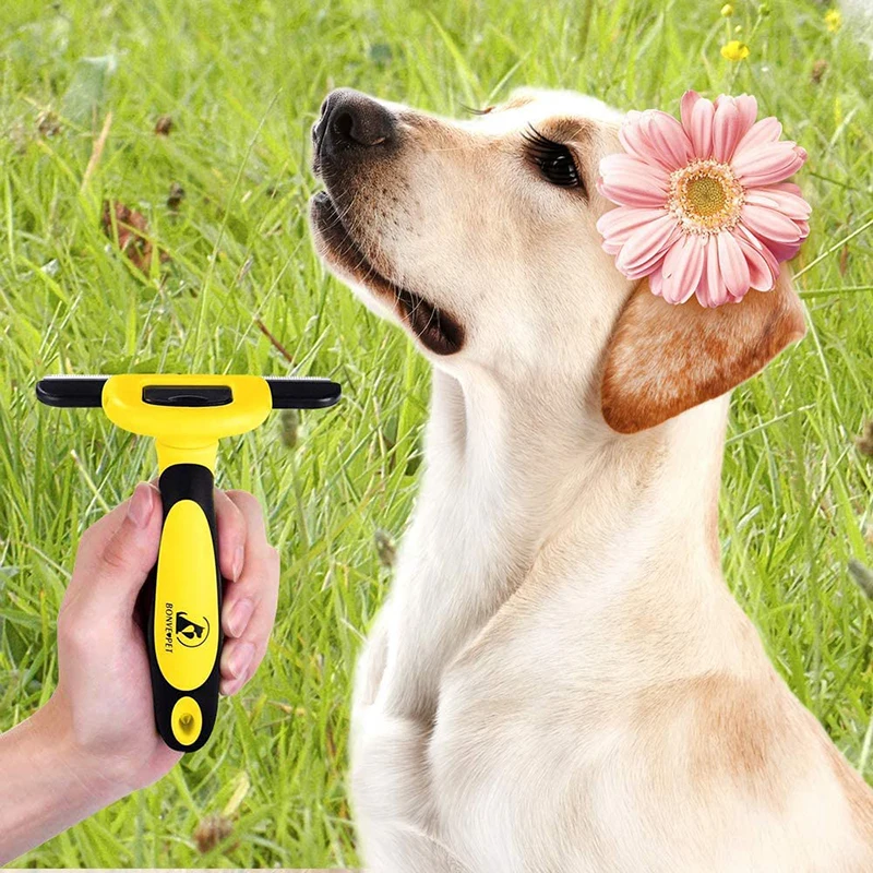 Comfortable Pet Hair Removal Comb Cats Dogs Grooming Brush Puppy Kitten Rabbit Hair Deshedding Trimmer Combs Cat Supplies Gatos
Comfortable Pet Hair Removal Comb Cats Dogs Grooming Brush Puppy Kitten Rabbit Hair Deshedding Trimmer Combs Cat Supplies Gatos