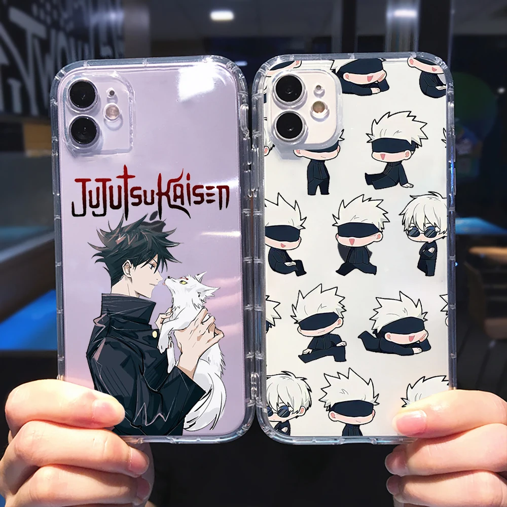Japan Anime Jujutsu Kaisen Phone Case for Iphone 14 Pro Max 13Pro 12 Mini 11 Pro X Xs XR 7 8 14Plus SE Clear Soft Silicone Cover
Japan Anime Jujutsu Kaisen Phone Case for Iphone 14 Pro Max 13Pro 12 Mini 11 Pro X Xs XR 7 8 14Plus SE Clear Soft Silicone Cover