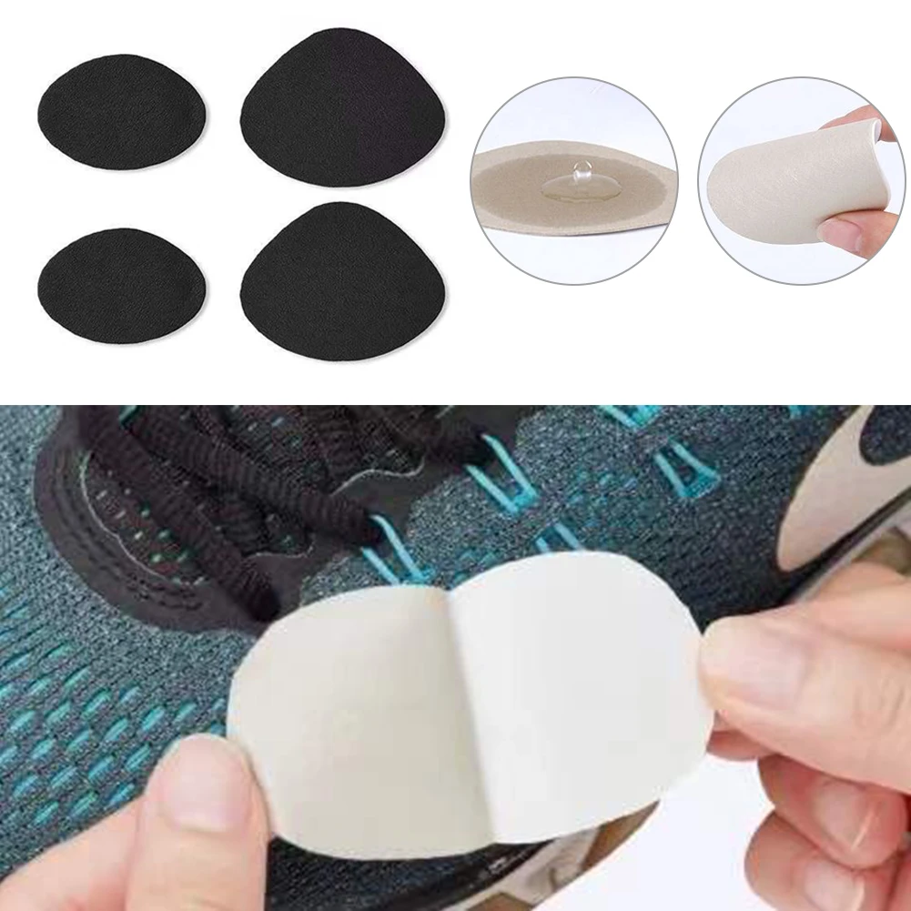 4pcs Shoe Patch Vamp Repair Sticker Subsidy Sticky Shoes Insoles Heel Protector heel hole repair Lined Anti-Wear Heel Foot Tool 
4pcs Shoe Patch Vamp Repair Sticker Subsidy Sticky Shoes Insoles Heel Protector heel hole repair Lined Anti-Wear Heel Foot Tool