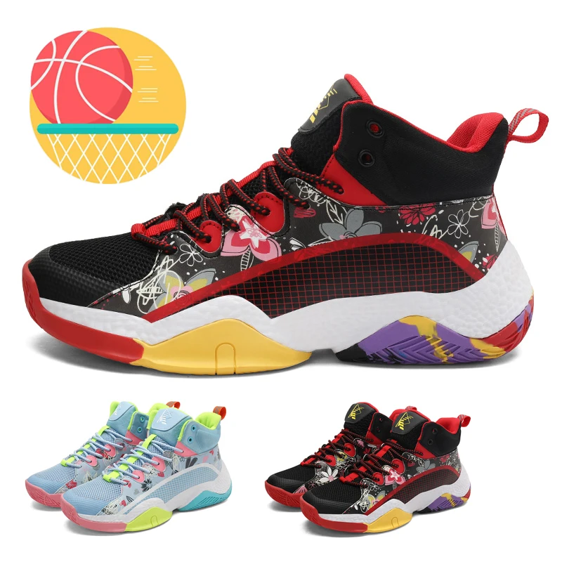 New mesh breathable basketball shoes Men's wear-resistant running sneakers Lightweight non-slip basketball training shoes
New mesh breathable basketball shoes Men's wear-resistant running sneakers Lightweight non-slip basketball training shoes