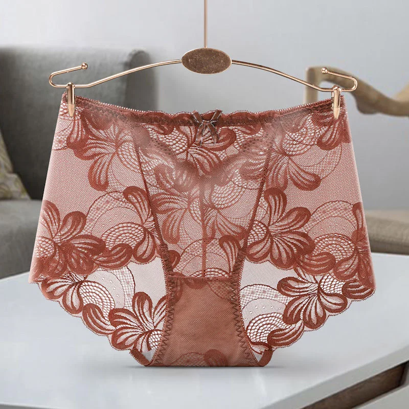 Lingerie Panties Cotton Lace Sexy Underwear Women's Traceless Transparent Temptation
Lingerie Panties Cotton Lace Sexy Underwear Women's Traceless Transparent Temptation