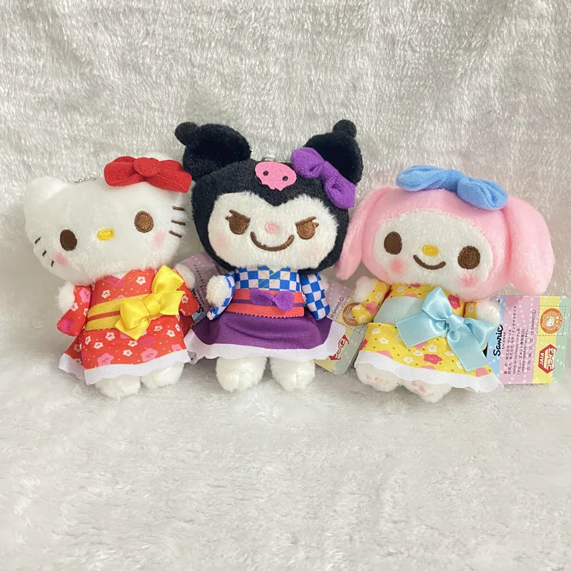 10cm Kawaii Sanrio Kuromi Melody Hello Kitty and Clothing Version Plush Doll Bag Small Pendant Doll Accessories Toy Keychain
10cm Kawaii Sanrio Kuromi Melody Hello Kitty and Clothing Version Plush Doll Bag Small Pendant Doll Accessories Toy Keychain