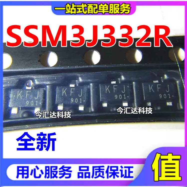 

30pcs original new 30pcs original new SSM3J332RSOT-23 screen printed KFJ P-channel MOS FET 30V 6A