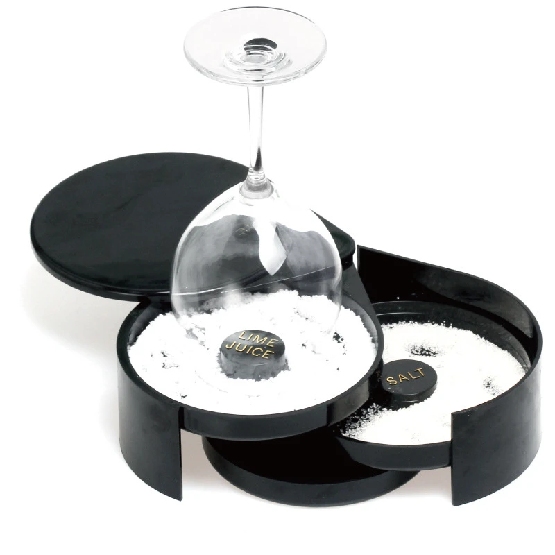 3 Tier Bartender PP Tool Cocktail Accessory Glass Rimmer Rotating Salt Home Practical Bar Lime Juice Sugar Durable
3 Tier Bartender PP Tool Cocktail Accessory Glass Rimmer Rotating Salt Home Practical Bar Lime Juice Sugar Durable