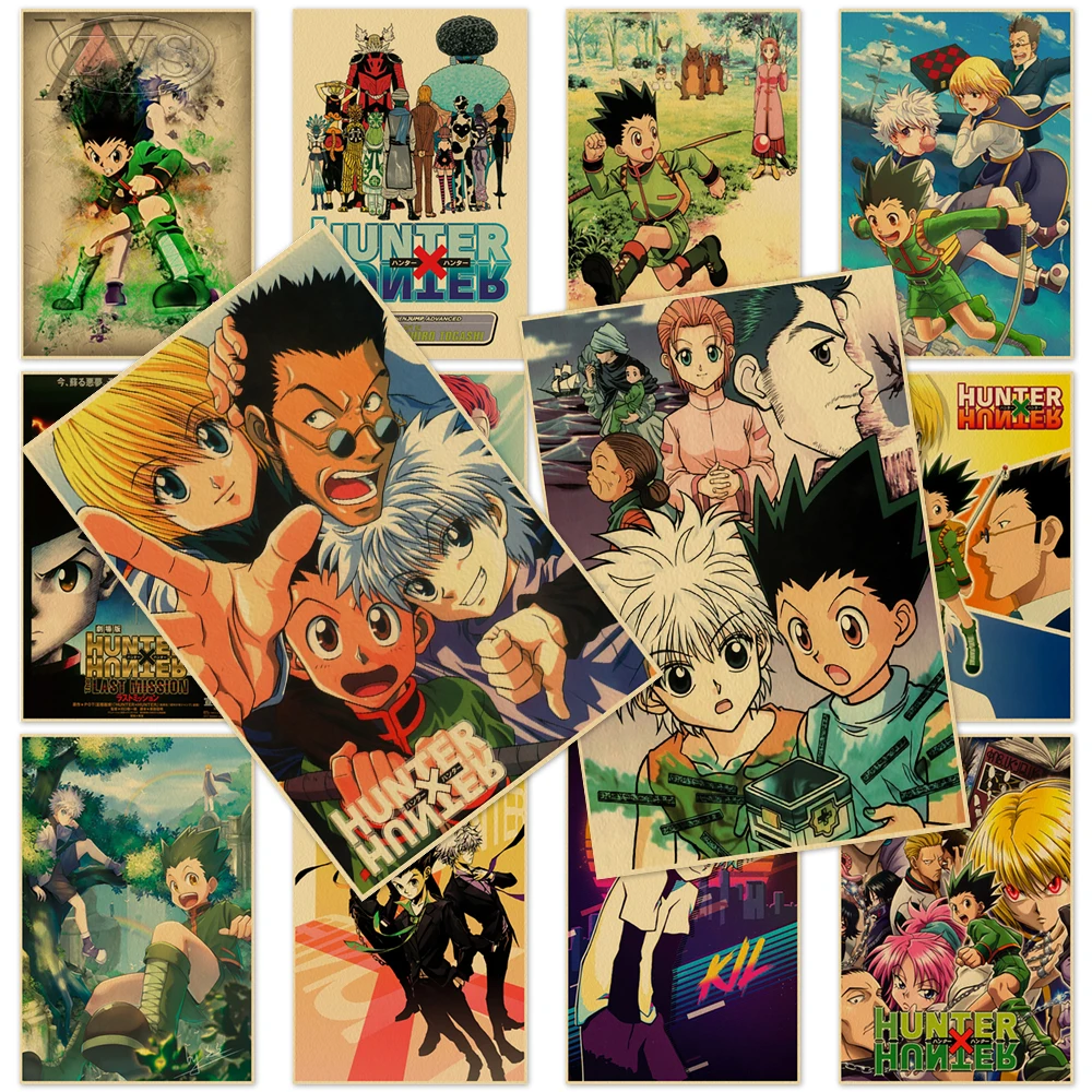 Japanese Anime Kraft Paper Hunter X Hunter Poster Picture HD Print Classic Wall Art Painting Home Bedroom Decoration Background
Japanese Anime Kraft Paper Hunter X Hunter Poster Picture HD Print Classic Wall Art Painting Home Bedroom Decoration Background