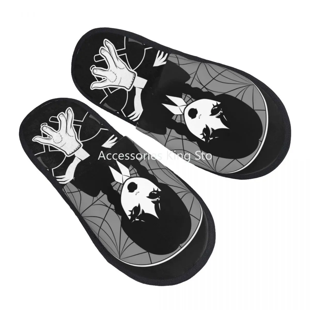 Goth Funny Halloween Wednesday Addams House Slippers Women Comfy Memory Foam Slip On Hotel Slipper Shoes
Goth Funny Halloween Wednesday Addams House Slippers Women Comfy Memory Foam Slip On Hotel Slipper Shoes