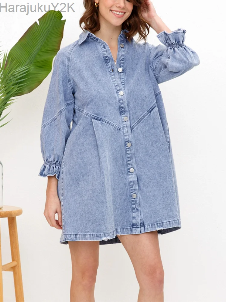 Pink Summer Dress Women 2023 Fashion Korea Thin Denim Vintage Loose Lantern Sleeve Dress Streetwear Clothes Short Mini Casual
Pink Summer Dress Women 2023 Fashion Korea Thin Denim Vintage Loose Lantern Sleeve Dress Streetwear Clothes Short Mini Casual